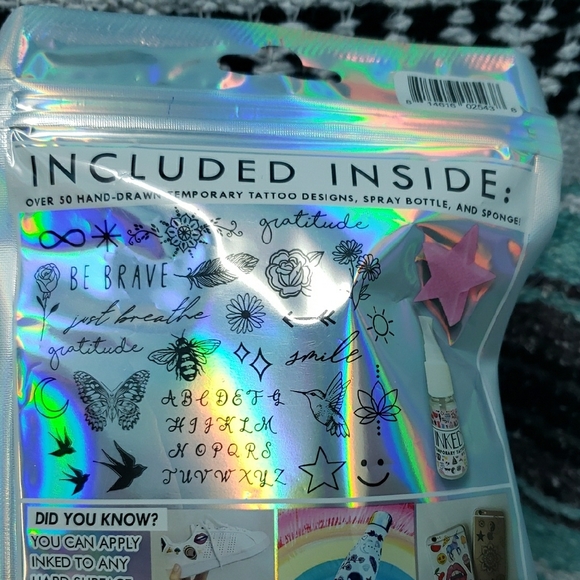 Inked2 Temporary Tattoos Set - Picture 3 of 5